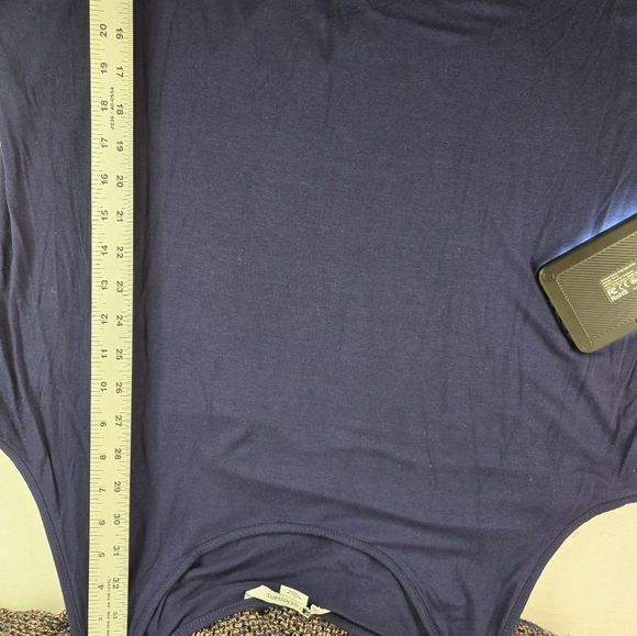 Rockmans Blue & gold short sleeve Blouse - Picture 10 of 14